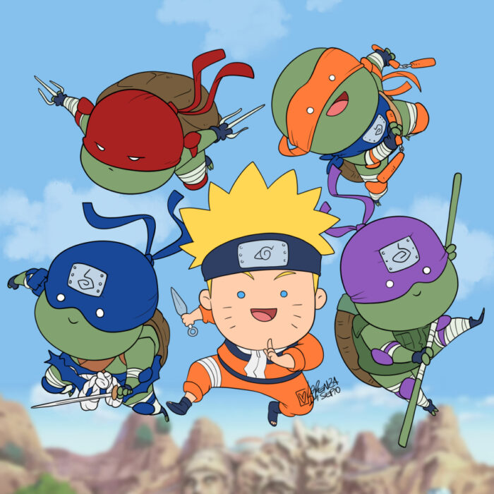 naruto tartarughe ninja